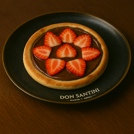 Nutella Com Morango