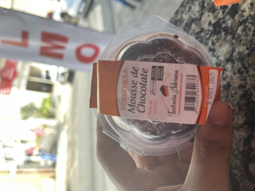 Mousse de Chocolate Pote 110ML  (Tortaria Adriana)