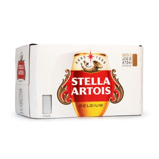 Stella Latão 473ML - Pack C/12 Unid.