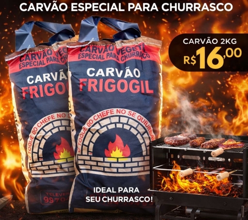 Carvão 2KG