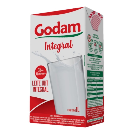Leite Integral Godam 1L