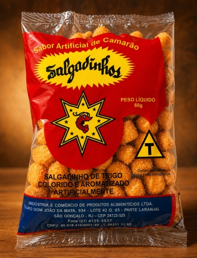 Salgadinho Camarão 60G