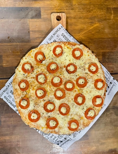 Pizza Pepperoni Com Requeijão