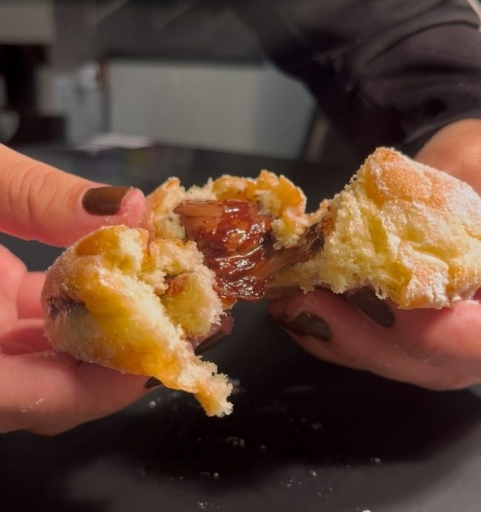 Donut Recheado Nutella