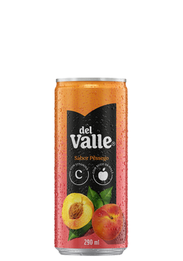 Suco Dell Valle Lata 290ML - Pêssego