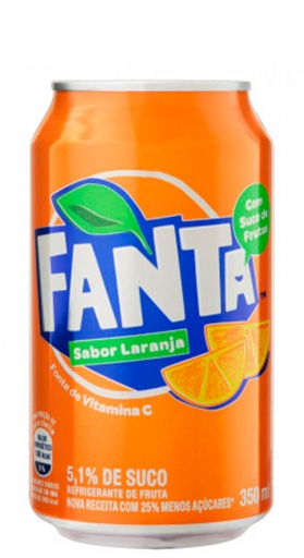 Refrigerante Fanta Laranja Lata 350ML