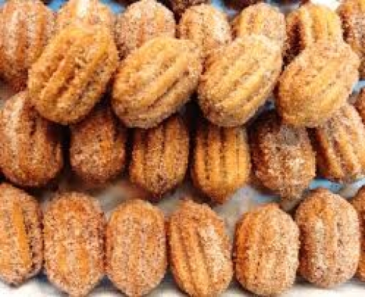 20 Unidades de Mini Churros Recheado Com Doce de Leite