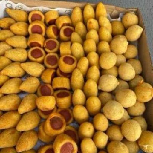 25 Salgadinhos Fritos (Sortidos Por Nossa Escolha)