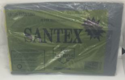 Saco Para Lixo Santex 100L Com 10 Unidades