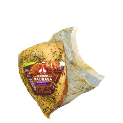Carne Picanha Perdigão Nabrasa Suína KG Alho/ervas