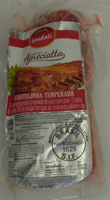 Costelinha Saudali Temperada KG