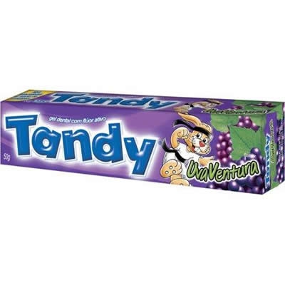 Creme Dental Tandy 50G Uva