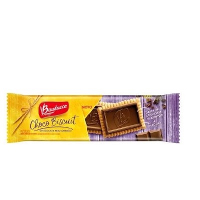 Biscoito Bauducco Choco Biscuit 80G Meio Amargo