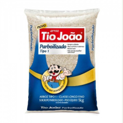 Arroz Tio João Parboilizado 1KG