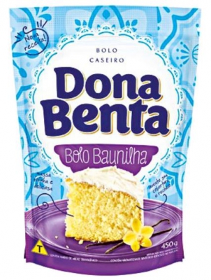 Mistura Dona Benta Bolo 450G Baunilha