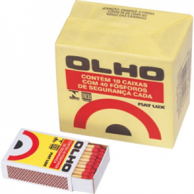 Fósforo Fiat Lux Olho 10Cx/40Pali.