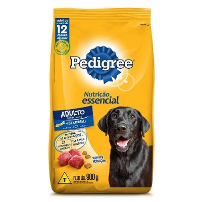 Ração Pedigree 900G Adulto Nutrição Essencial