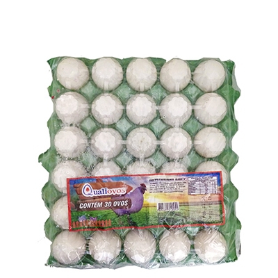 Ovos Brancos C/30 Qualiovos Bandeja