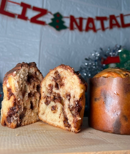 Panetone - Gotas de Chocolate