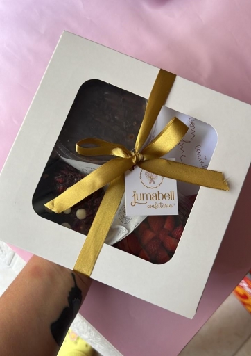 Caixa de Kraft Branca