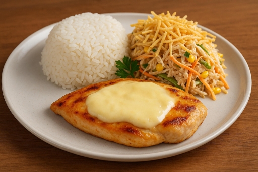 Filé Grelhado Com Catupiry