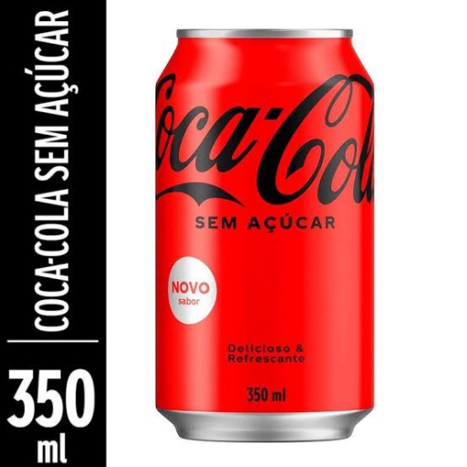 Refrigerante Coca-Cola Zero Lata 350 ML