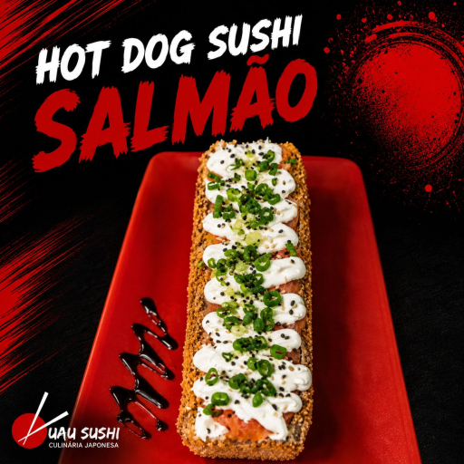 Hot Dog Sushi Salmão