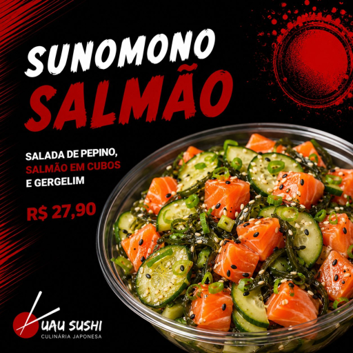 Sunomono Salmão