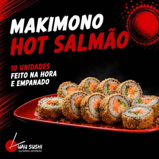 Makimono Hot Salmão