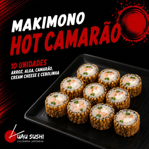Makimono Hot Camarão