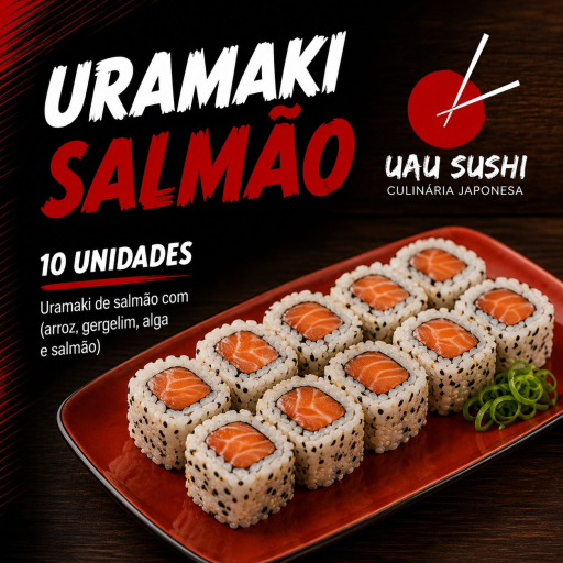 Uramaki Salmão