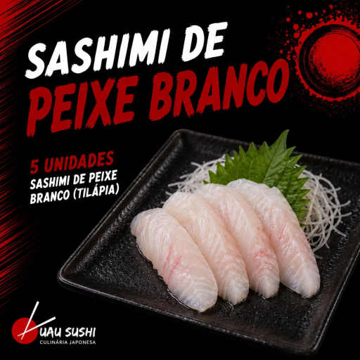 Sashimi de Peixe Branco