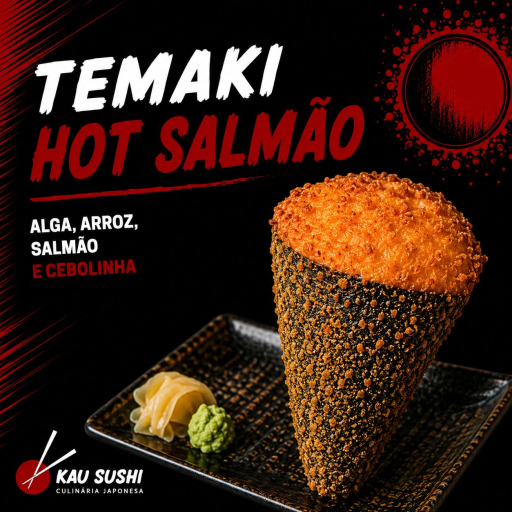 Temaki Hot Salmão