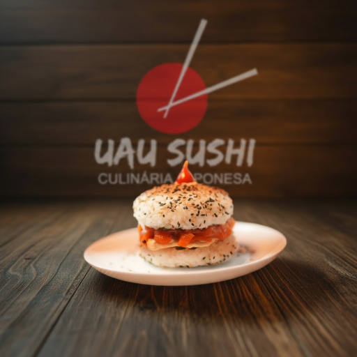 Sushi Burguer Salmão Cru