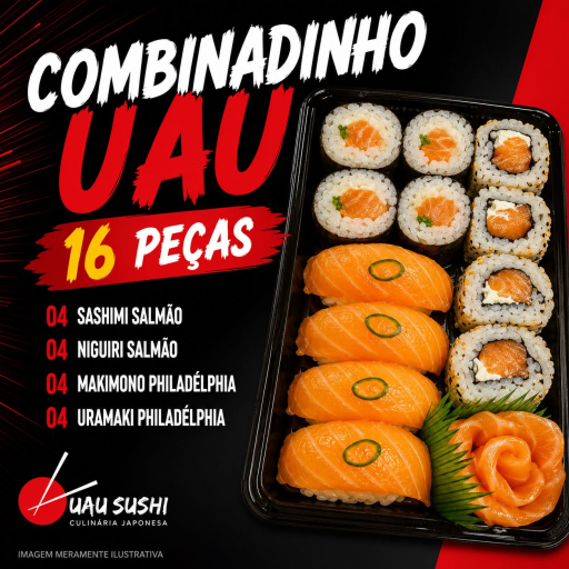 Combinadinho Uau - 16 Peças