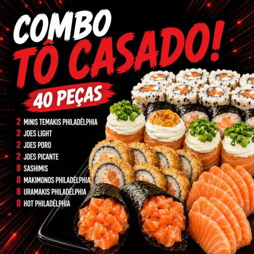 Combo To Casado! - 40 Peças