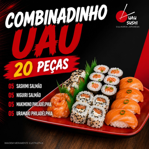 Combinadinho Uau - 20 Peças