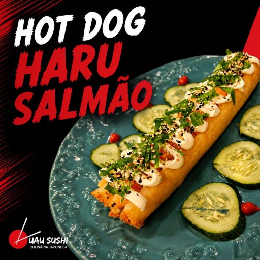 Hot Dog Haru Salmão