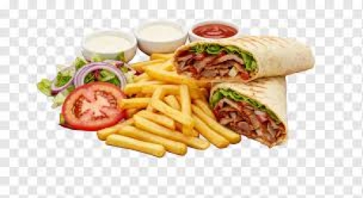 Shawarma de Carne Com Porçao de Fritas
