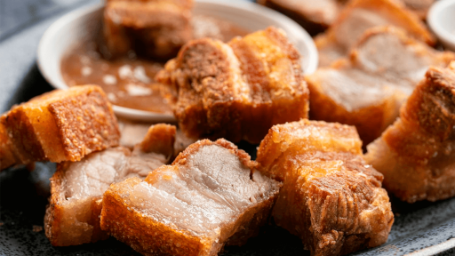 Porção de Toucinho