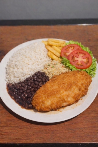 Filé de Frango A Milanesa + Guaraná Natural