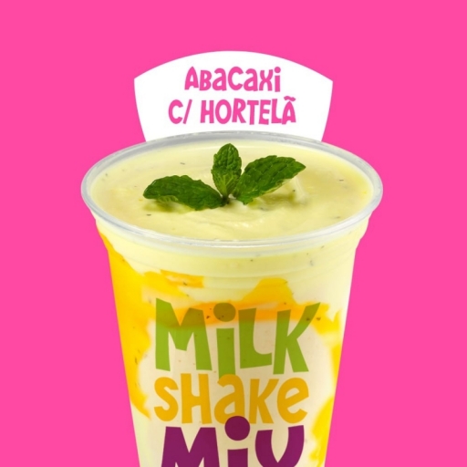 Milk Shake Abacaxi Com Hortelã 400ML