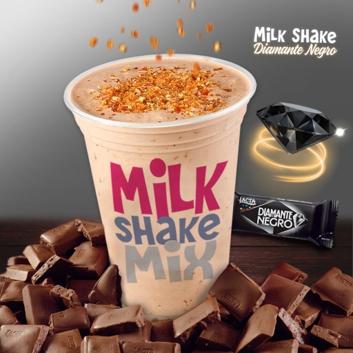 Milk Shake Diamante Negro 300ML
