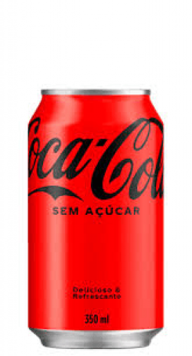 Refrigerante Coca Cola Zero 350ML