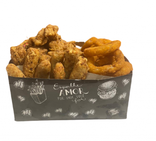 Mix 3 - American Chicken + Fritas + Onions M