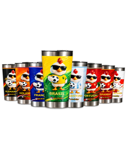 Combo Colecionador 3 Em 1 - Copos Colecionáveis Seleção