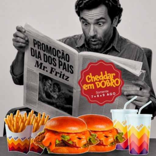 Promo Dia dos Pais - Combo Cheddar Em Dobro