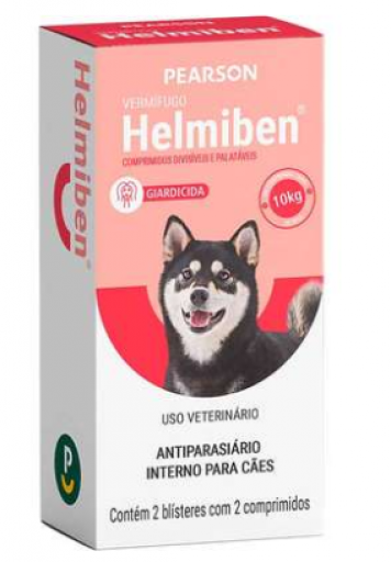 Vermífugo Helmiben Caixa C/4 Cp