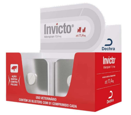 Antipulgas Invicto 11,4Mg
