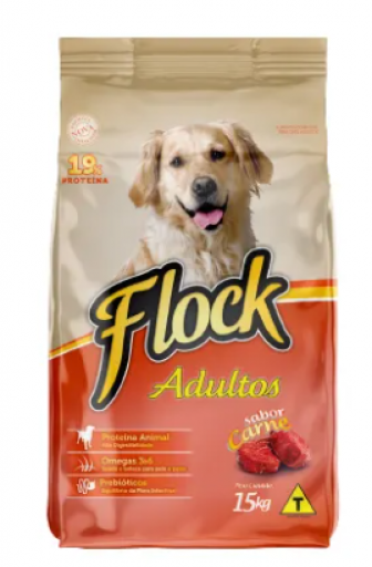 Ração Flock Cães Adultos 15KG